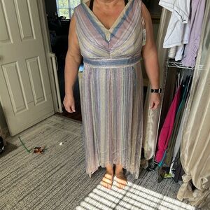 Beautiful dress. Light weight.